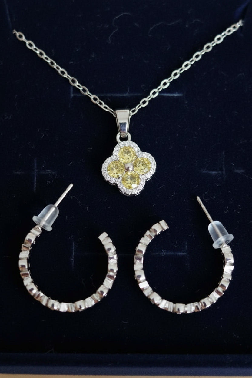 Clover Jewellery Set