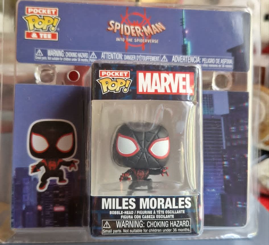 Miles Morales Pocket Pop! — Into the Spider‑Verse Edition