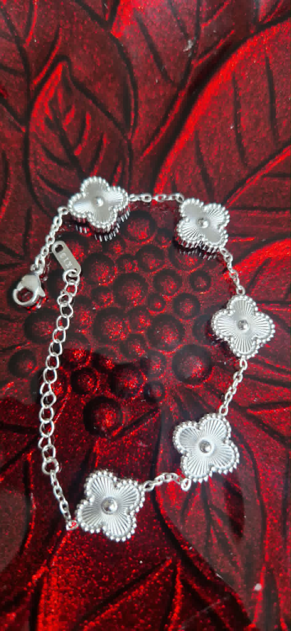 Stainless Steel Clover bracelet