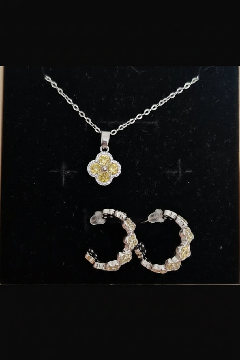 Clover Jewellery Set
