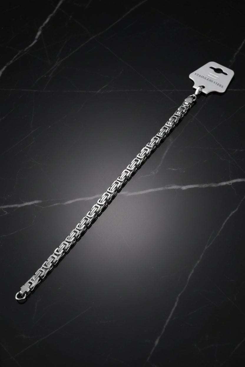 Stainless Steel Bracelet — 8.5 Inches