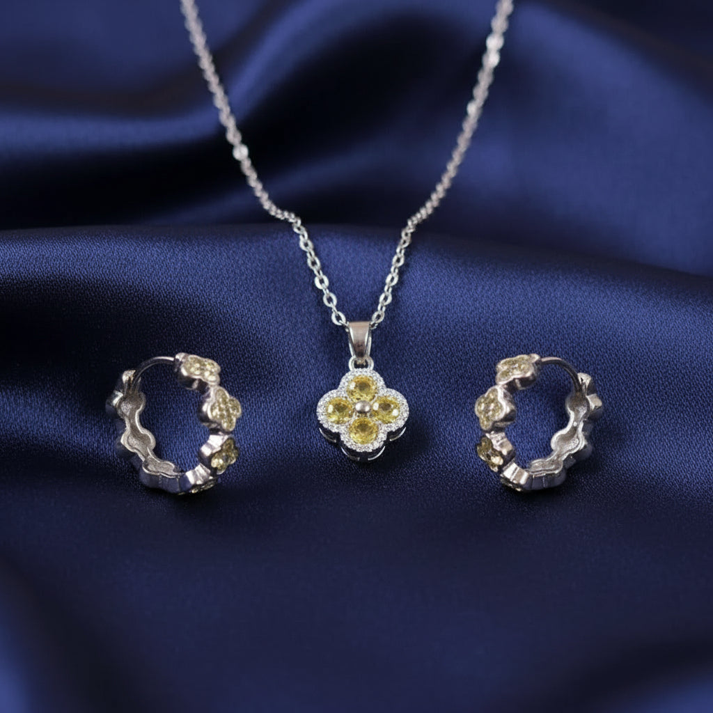 Clover Jewellery Set