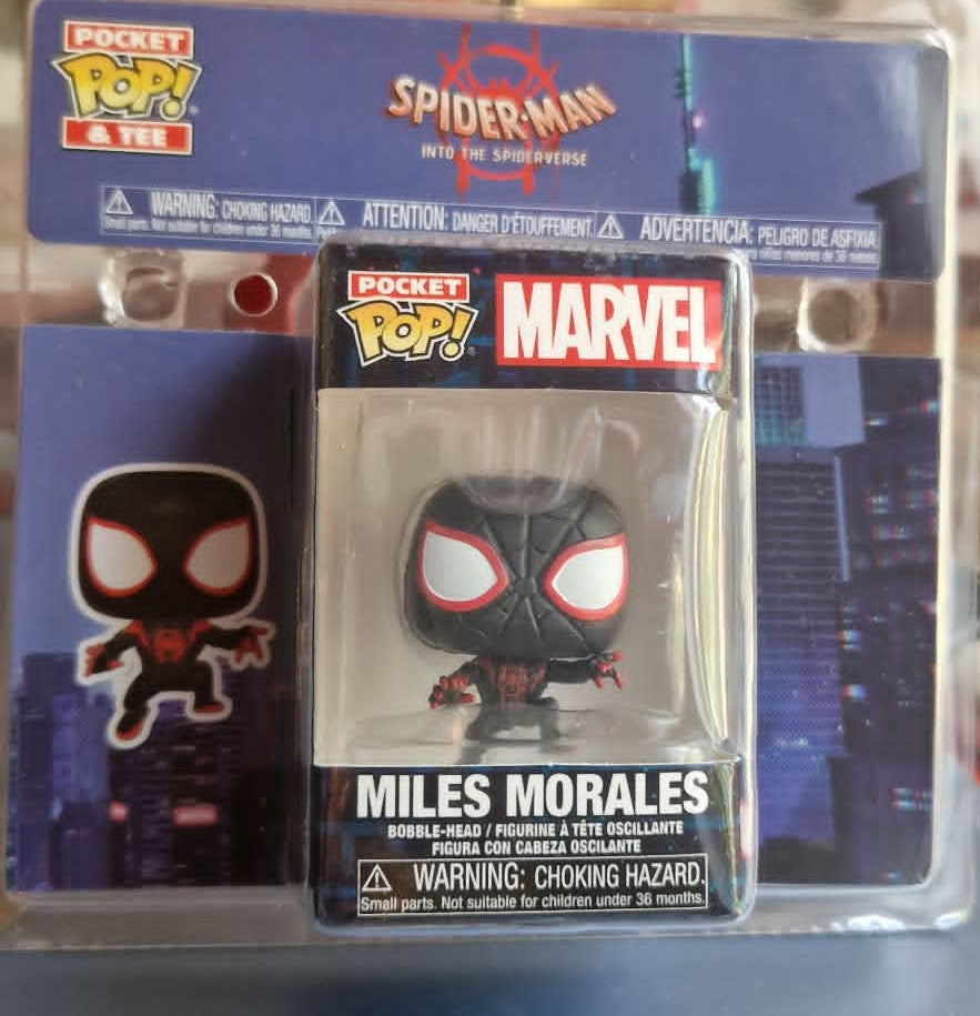 Miles Morales Pocket Pop! — Into the Spider‑Verse Edition