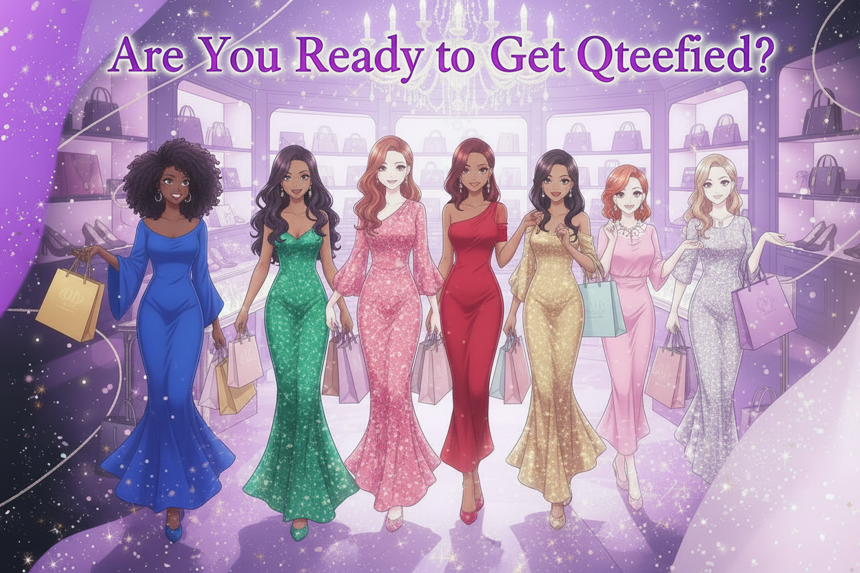 Qteefy Shopping Anime Banner