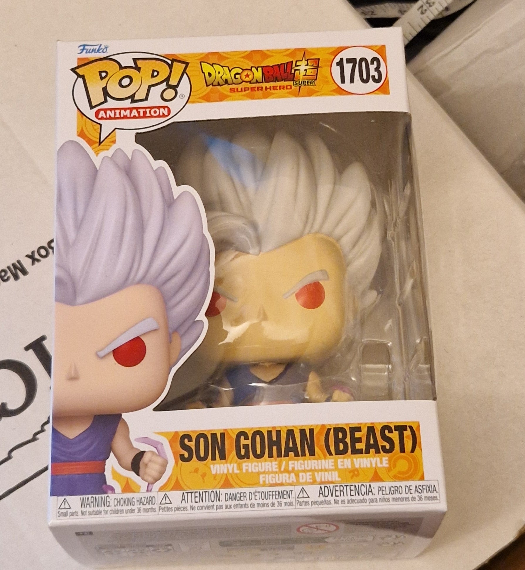 🔥 FUNKO POP! SON GOHAN (BEAST) #1703 🔥